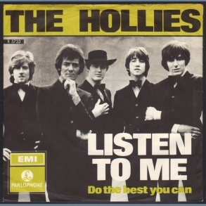 Listen To Me b/w Do The Best You Can - 1968 Danish 2-track White Label Promotional Issue 7