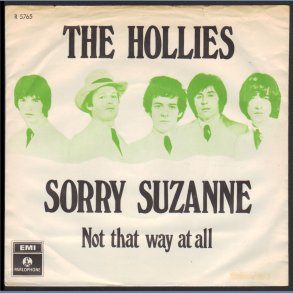 Sorry Suzanne b/w Not That Way At All - 1968 Danish Parlophone label 2-track 7
