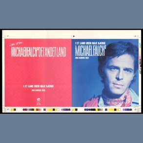 I Et Land Uden Hje Bjerge - 1986 Uncut Set Of Two Offset Prints