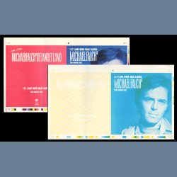 I Et Land Uden Hje Bjerge - 1986 Uncut Set Of Two Offset Prints