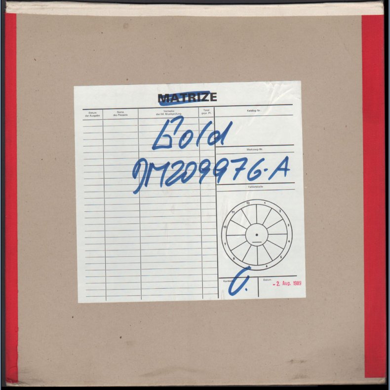 Sanne - Original 1989 German A-Side Metal Mother