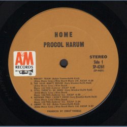 Home - Original 1970 US A&M label 9-track LP
