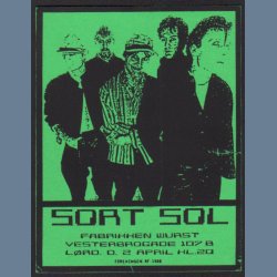 Fabrikken Wurst Concert Ticket - April 2 1987 Danish Concert Ticket