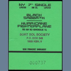 Fabrikken Wurst Concert Ticket - April 2 1987 Danish Concert Ticket