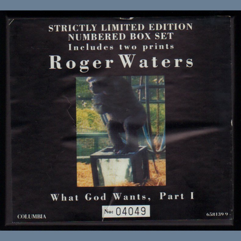 What God Want's, Part 1 - 1992 Austrian pressed 3-track limited numbered edition CD Single