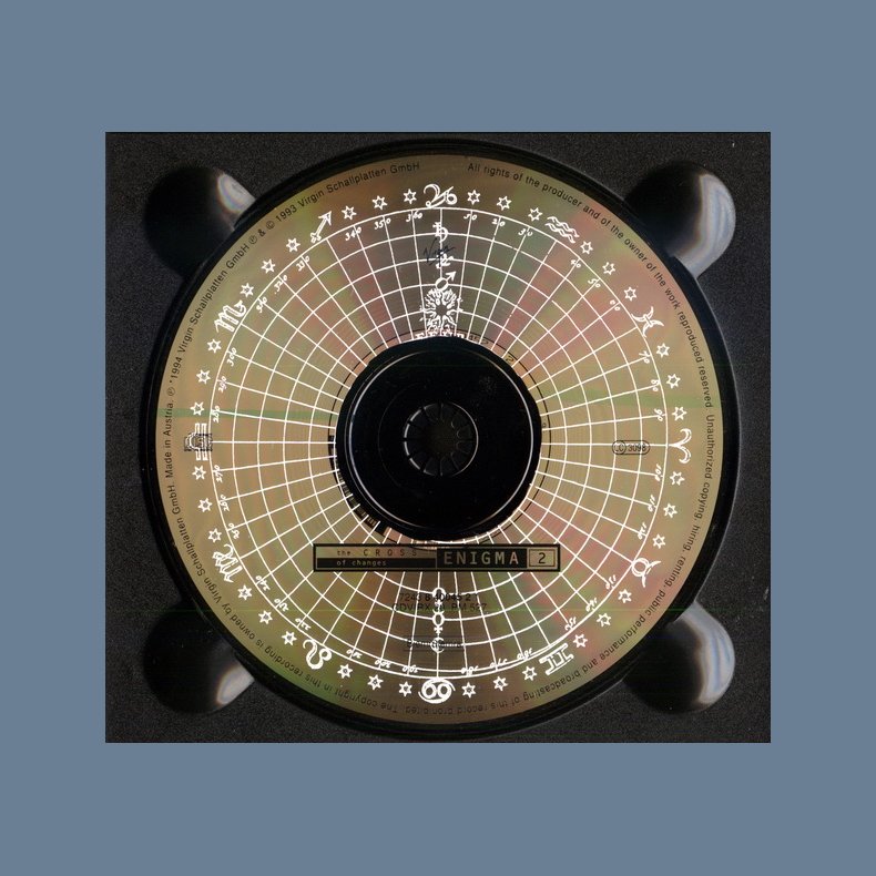 The Cross Of Changes - 1994 12-track 'Special Limited Edition' 24 CT. Gold Plated CD 