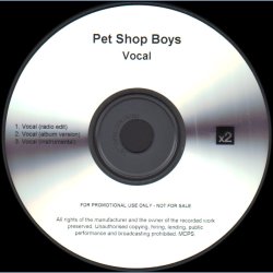 Vocal - Authentic 2013 UK x2 label 3-track Promotional Issue CD Acetate