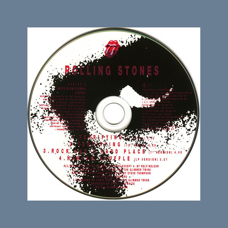 Terrifying - 1989 UK CBS label 4-track CD Single