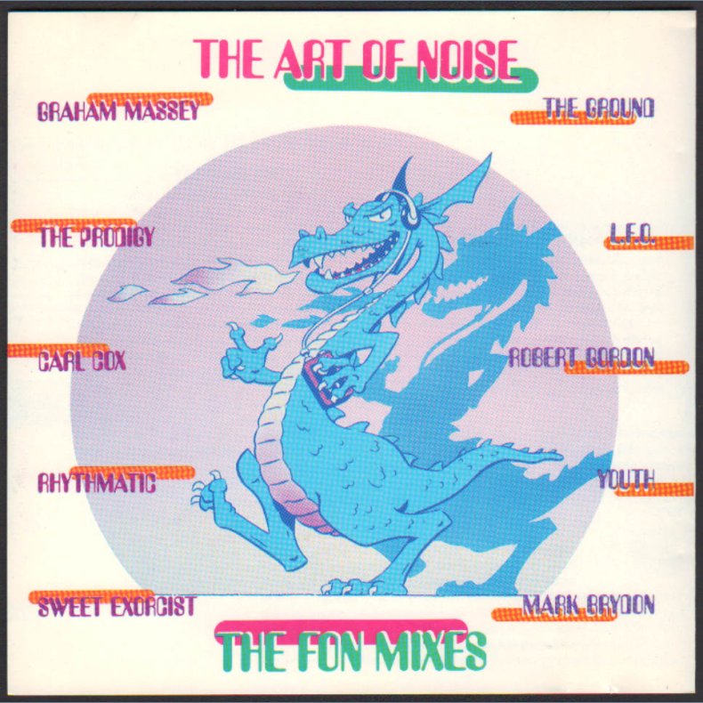 The Fon Mixes - Out Of print 1991 China label 14-track remix CD 