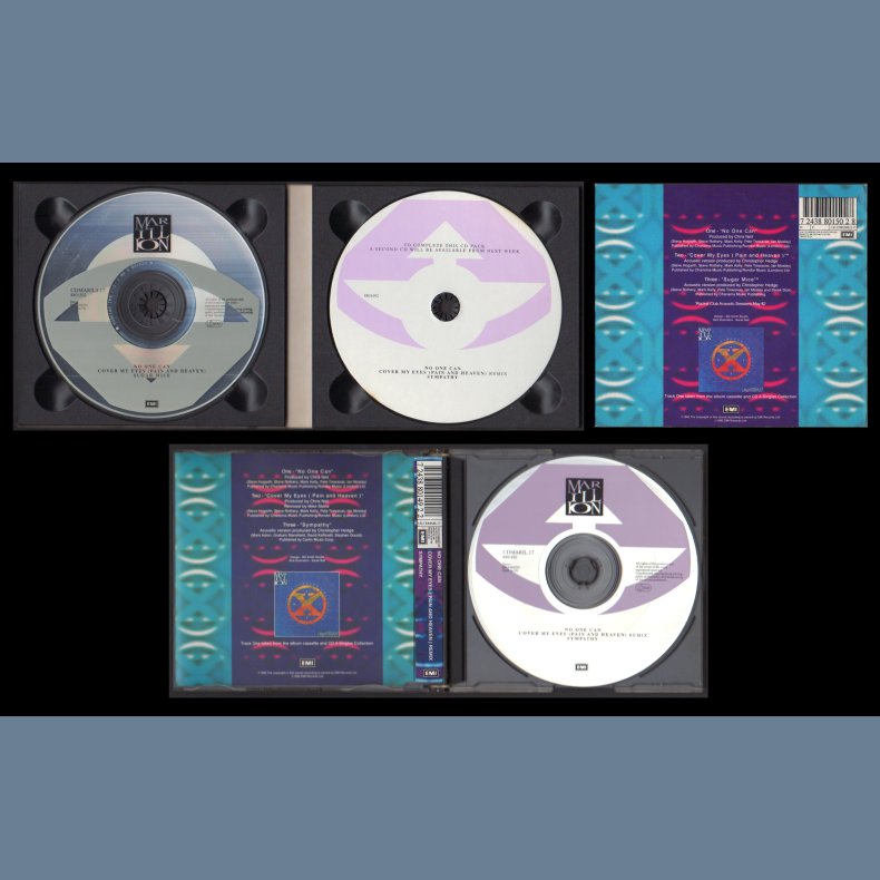 No One Can - 1992 UK EMI label 6-track CD1 &amp; CD2 2CD Single Set 