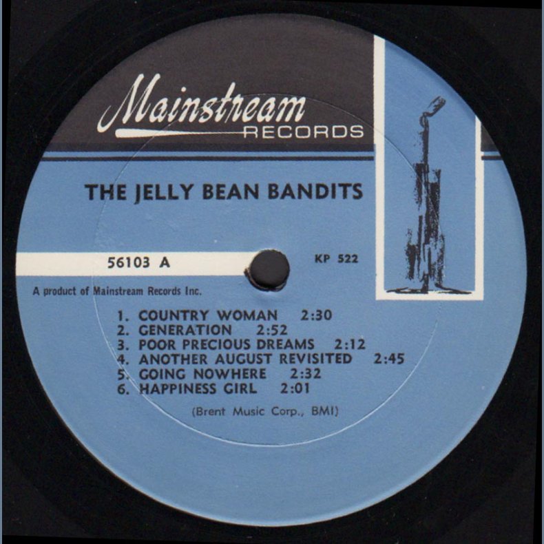 The Jelly Bean Bandits - original 1967 US Mainstream label 12-track Mono LP