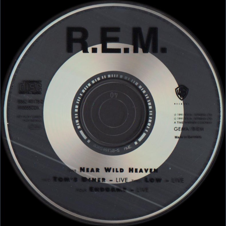 Near Wild Heaven - 1992 German Warner Bros label 4-track CD Single
