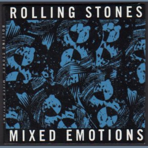 Mixed Emotions - 1989 Austrian Pressed CBS label 3-track 3