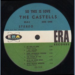 So This Is Love - 1962 US Era label 12-track LP