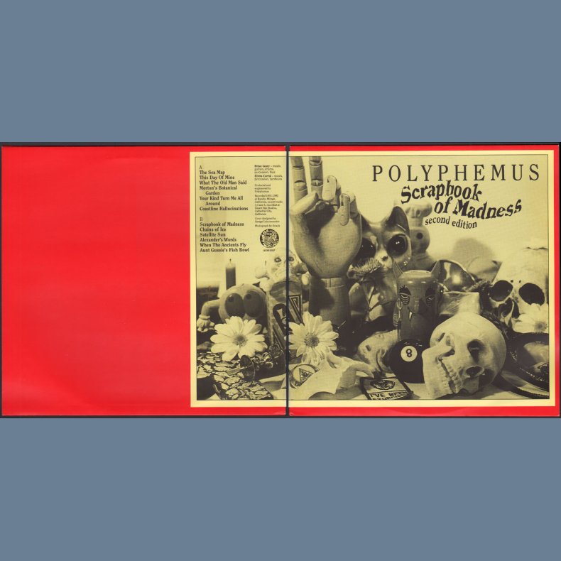 Scrapbook Of Madness - 1995 UK Acme label 2nd Issue 12-track Coloured Vinyl LP