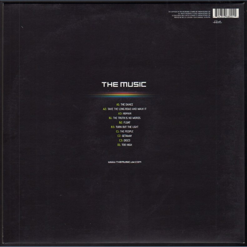 The Music - Original 2002 UK Hut label 12-track 2LP Set - Still Factory Sealed