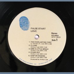 False Start - Original 1970 US Blue Thumb label 10-track LP