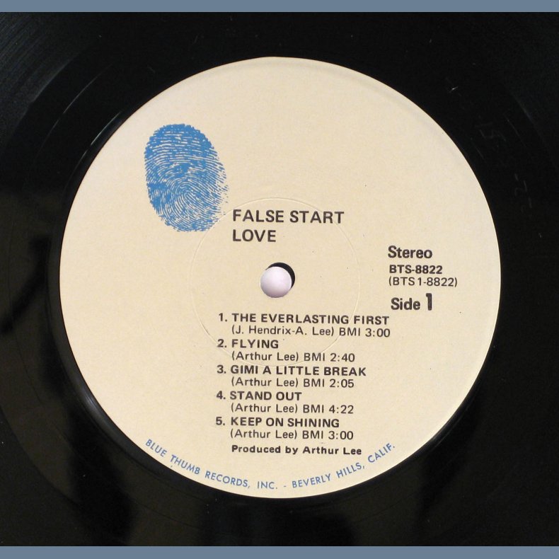 False Start - Original 1970 US Blue Thumb label 10-track LP