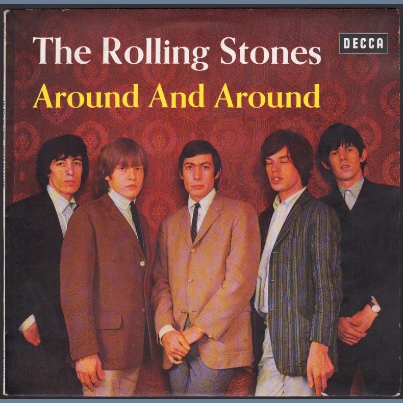 Around and around - Original 1964 German pressed 12-track LP - Maroon &amp; Gold Labels