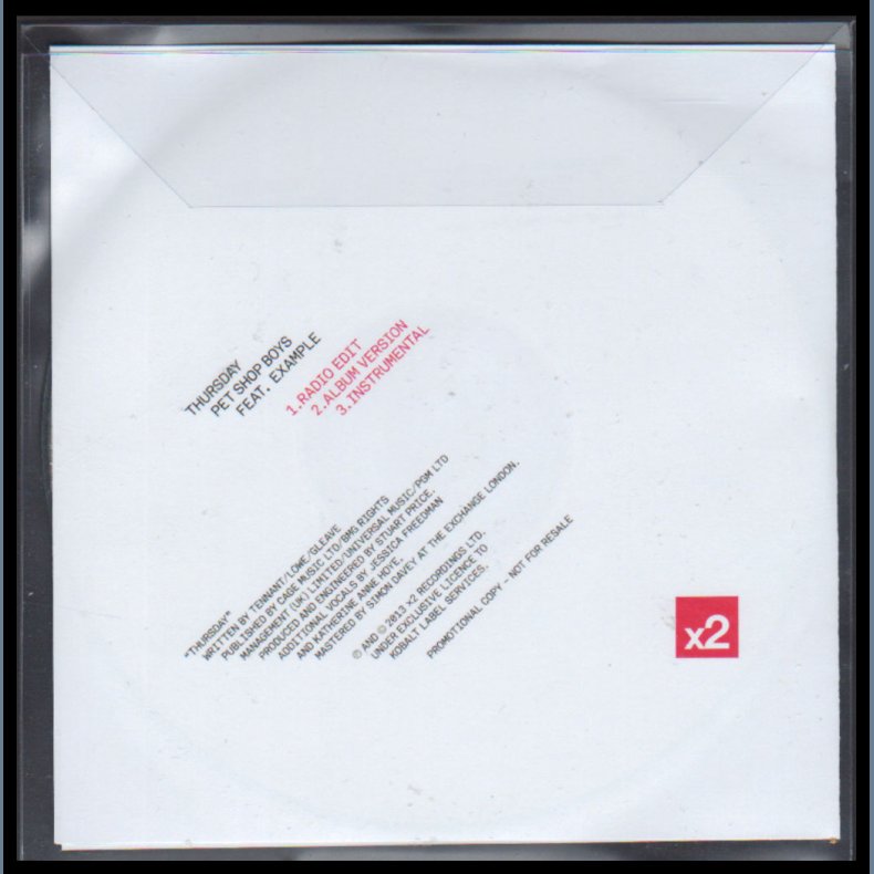 Thursday - Authentic 2013 UK x2 label 3-track Promotional Issue CD Acetate