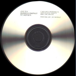 Love Is A Bourgeois Construct - Authentic 2013 UK x2 label 4-track Promotional Issue CD Acetate