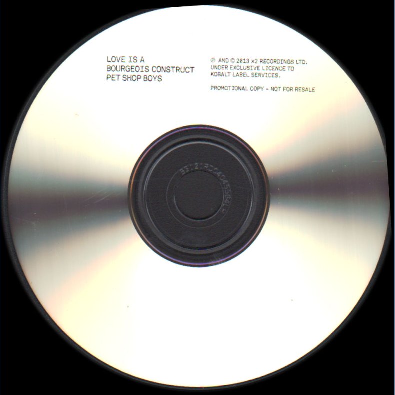 Love Is A Bourgeois Construct - Authentic 2013 UK x2 label 4-track Promotional Issue CD Acetate