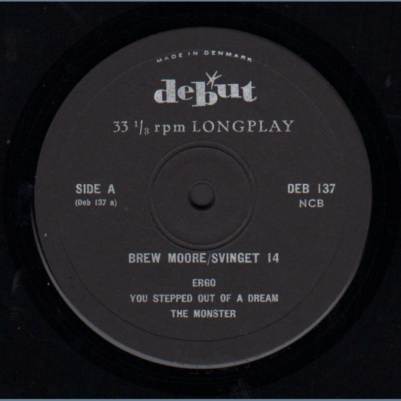 In Europe (Svinget 14') - Original 1962 Danish Debut label 8-track LP