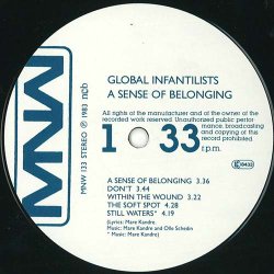 A Sense Of Belonging - 1983 Swedish MNW label 10-track LP