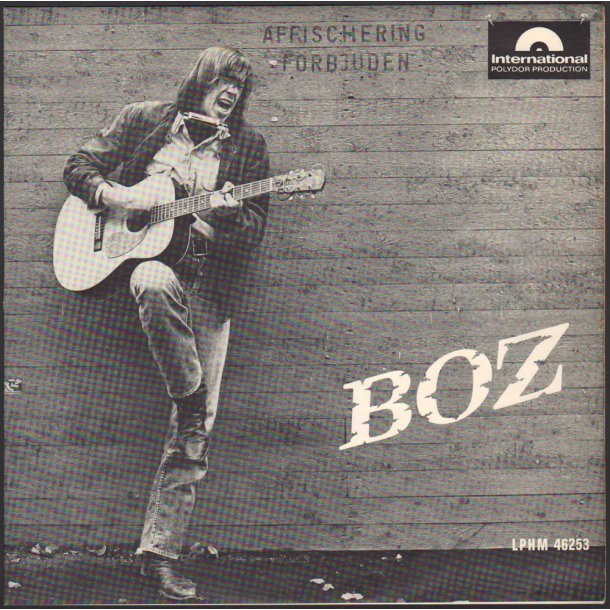 Boz - Original 1965 Swedish pressed Polydor label 12-track LP