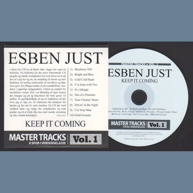 Keep It Coming - 2013 Danish Privately Pressed And Issued Limited Edition 10-track CD