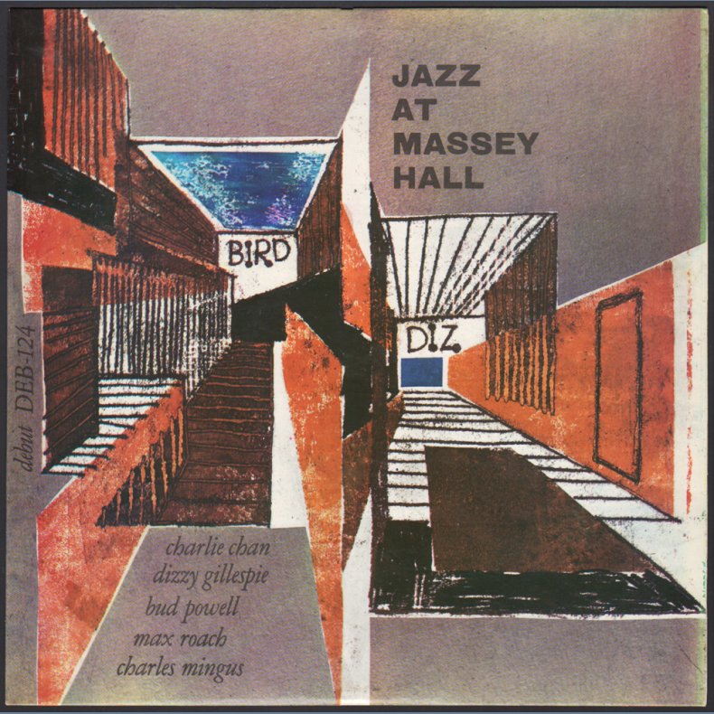 Jazz at Massey Hall/Quintet - Original 1959 Danish Debut label 6-track LP