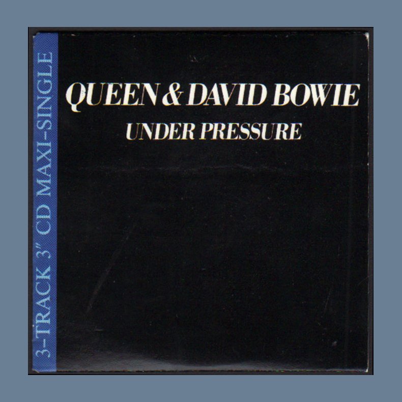 Under Pressure - Original 1988 UK Parlophone label 3-track 3" CD Single