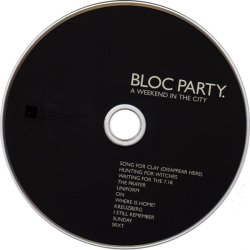 A Weekend In The City - 2007 European Wichita label 11-track CD - Autographed