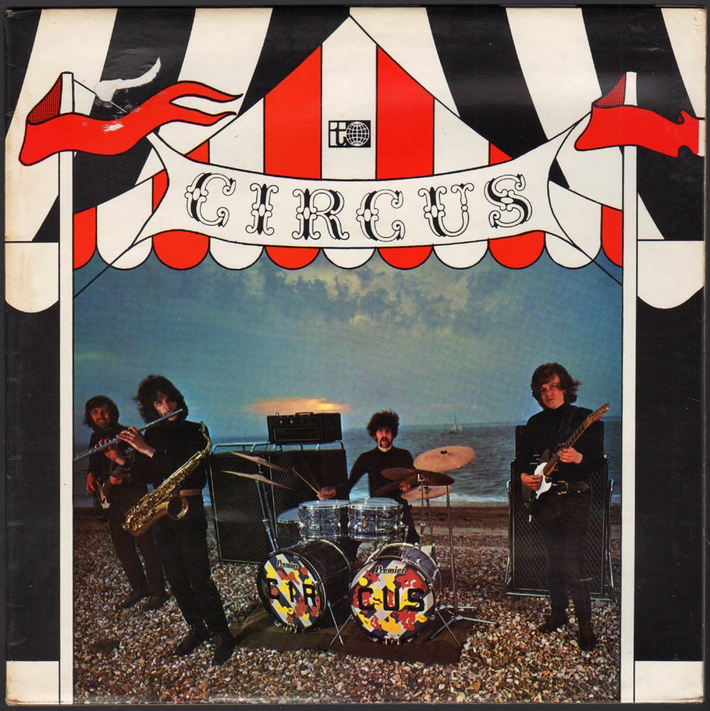 Circus - Original 1969 UK transatlantic label 8-track LP - All 
