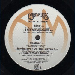 Now &amp; Then - Original 1968 13-track White Label Promotional Issue LP