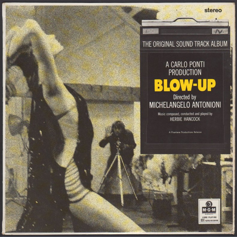 Blow Up - 1967 UK MGM label 13-track Original Soundtrack Stereo LP