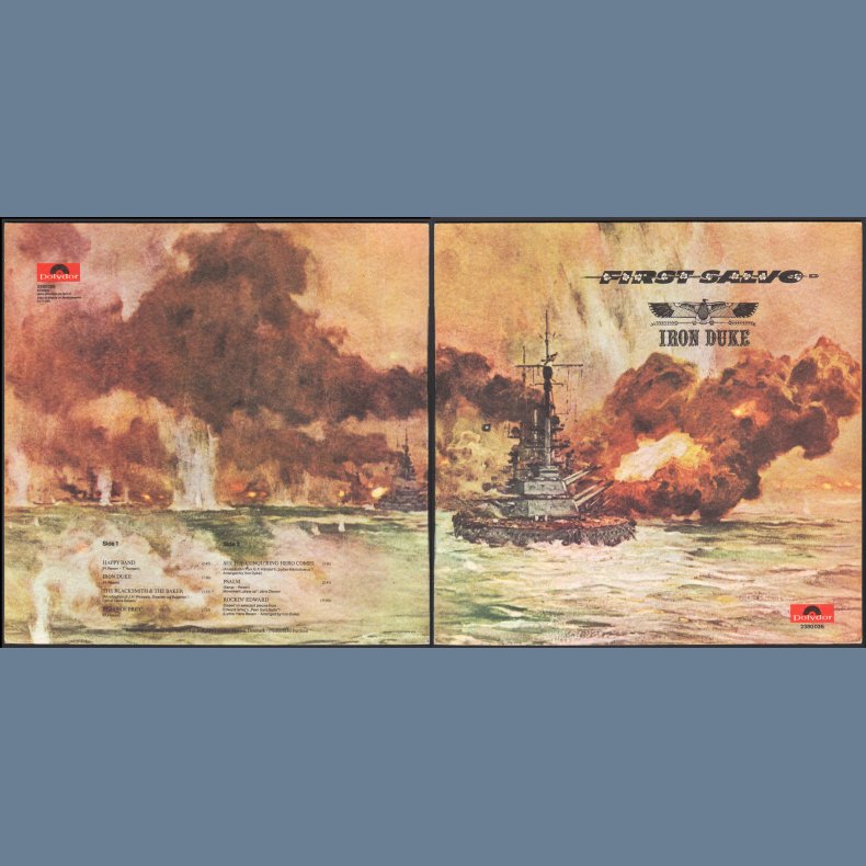 First Salvo - Original 1974 Danish Polydor label 7-track LP