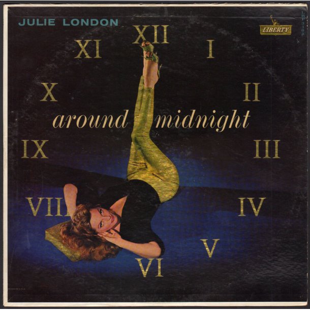 Around Midnight - Original 1960 US Liberty label 12-track White Label Audition Record LP