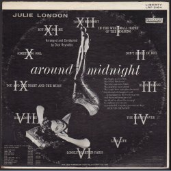 Around Midnight - Original 1960 US Liberty label 12-track White Label Audition Record LP