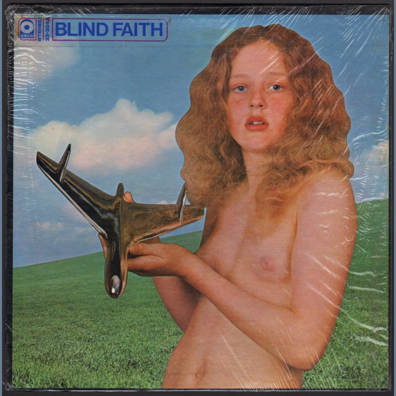 Blind Faith - Original 1969 US Atco label 6-track LP - Withdrawn Nude Girl Motif Cover