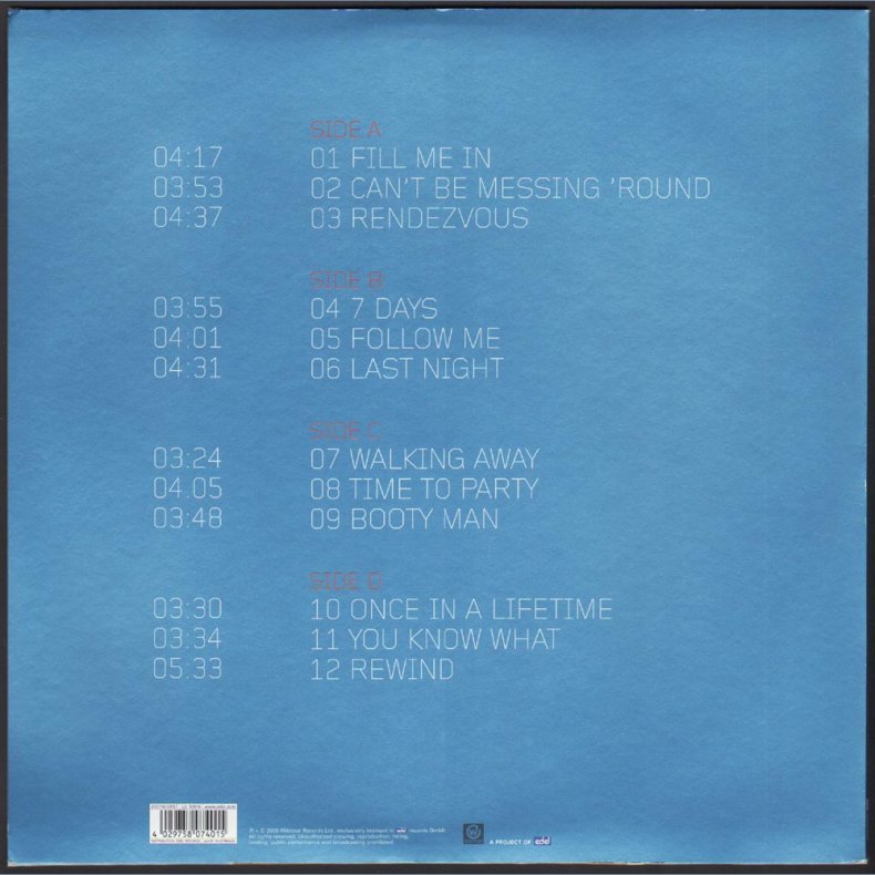 Born To Do It - 2000 German Edel label 12-track 2LP Set