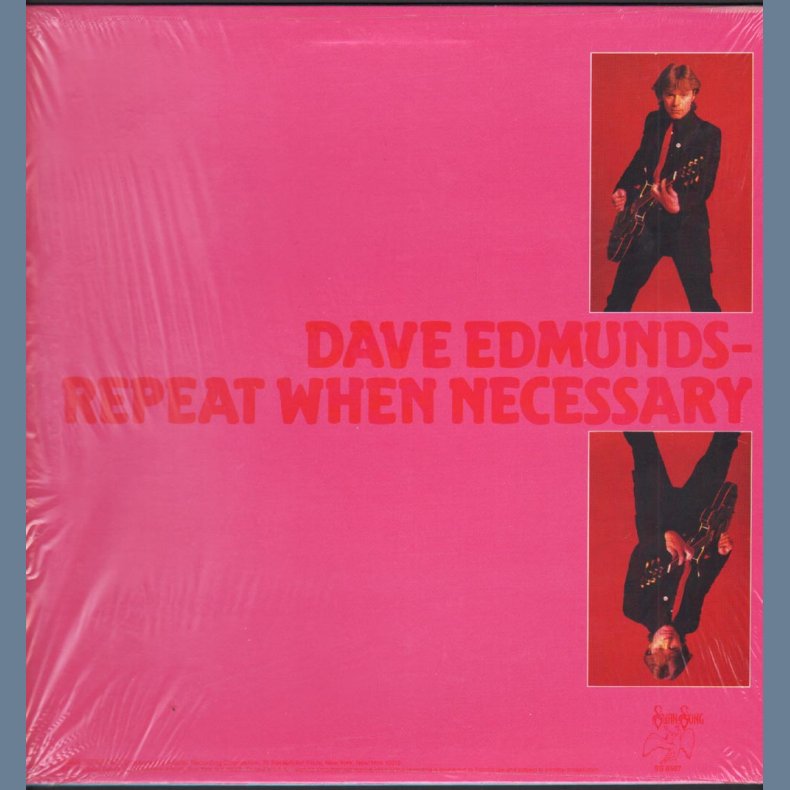 Repeat When Necessary - 1979 US Swan Song label 11-track LP
