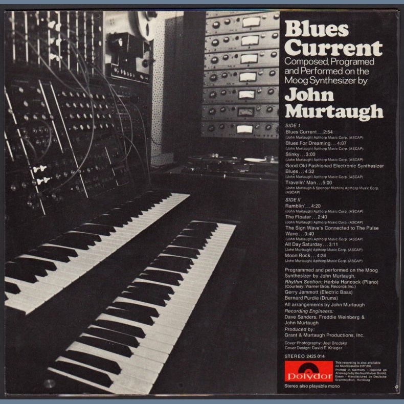 Blues Current - original 1970 German pressed Polydor label 10-track LP