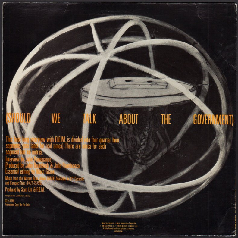 Should We Talk About The Weather - 1988 US Warner Bros Promotional Issue Only 2LP Set