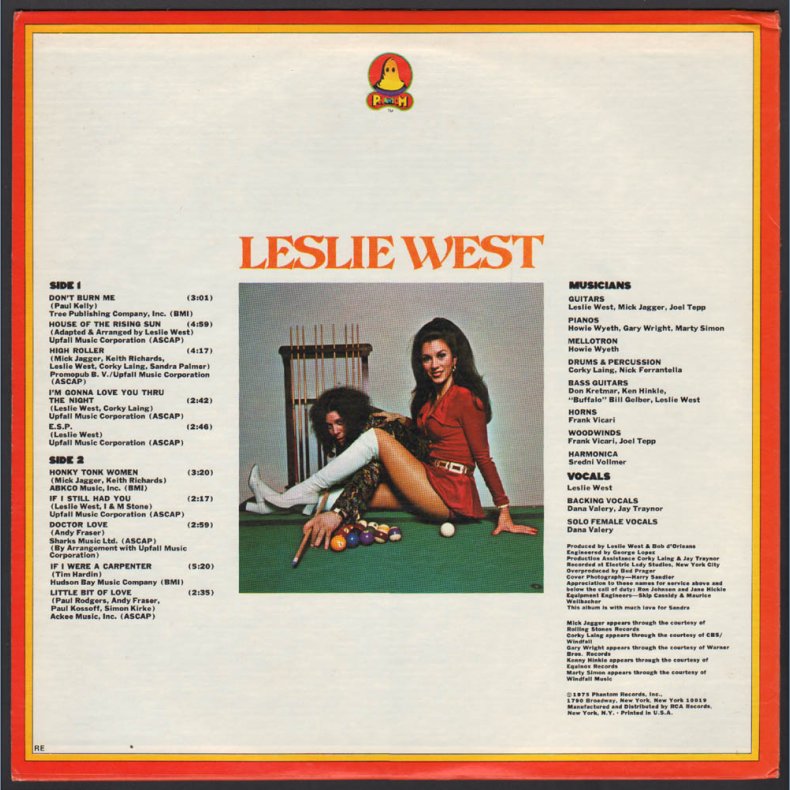 The Great Fatsby - Original 1975 US Phantom label 10-track LP