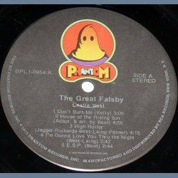 The Great Fatsby - Original 1975 US Phantom label 10-track LP