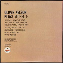 Oliver Nelson Plays Michelle - 1966 US Impulse label 12-track stereo LP