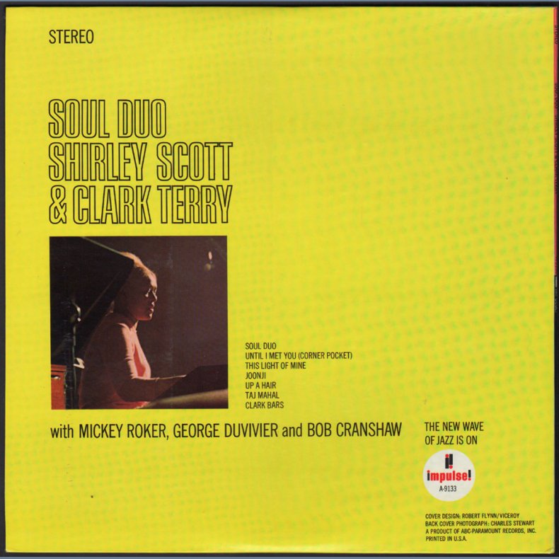 Soul Duo - 1966 US Impulse label 8-track Stereo LP