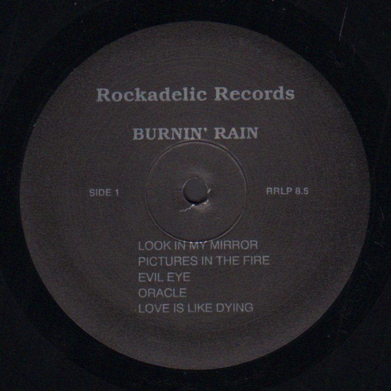 Pictures In The Fire - Original 1993 US Rockadelic label 10-track LP