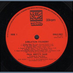 Jubilation Foundry - Original 1971 UK Dawn label 13-track LP